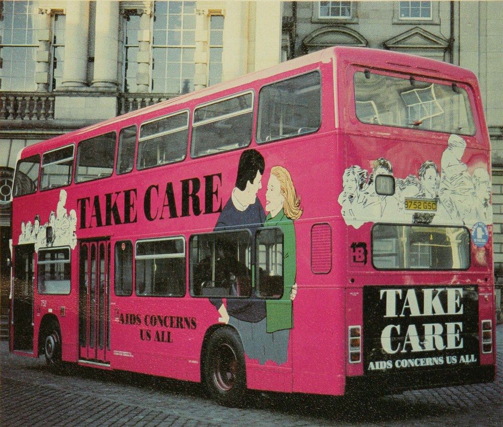 The 'Take Care' Bus